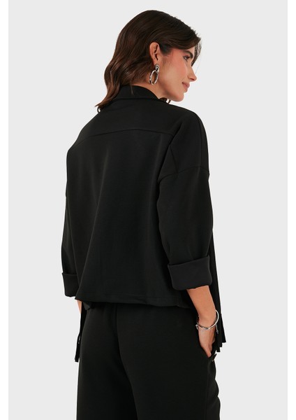 Via Dante Regular Fit Kruvaze Yaka Püsküllü Ceket Bayan Ceket 68821795 modelleri