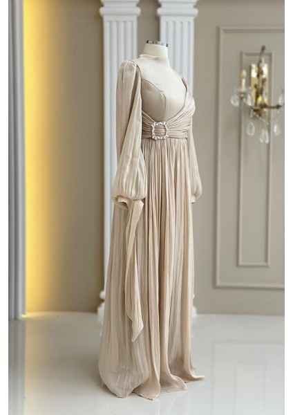 Hira Abiye Elbise Gold modelleri