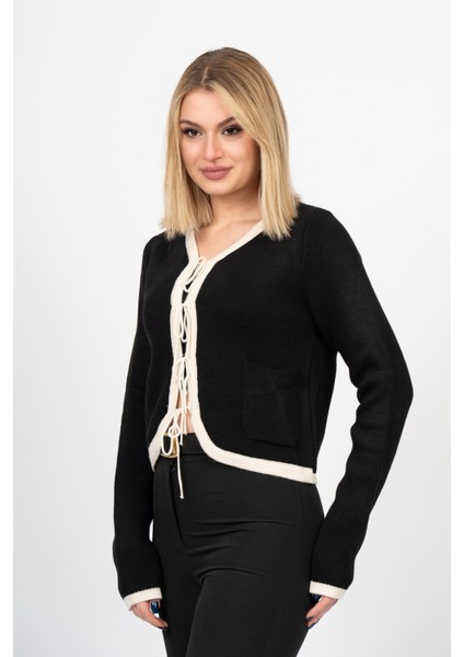 Becca Bağcıklı Triko Kazak 137