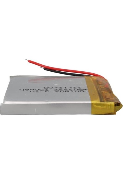 503337 3.7V 750MAH Lityum Polimer (Li-Po) Batarya Ciklet Pil modelleri