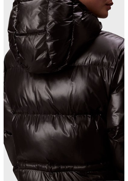 Kapitoneli Relaxed Fit Kapüşonlu Uzun Şişme Mont LV047D506GUB1 Bayan Mont LV047D506G Ub1 indirimleri