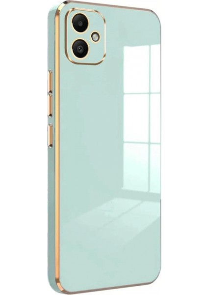 Samsung Galaxy A05 Kılıf Volet Silikon - Açık Yeşil