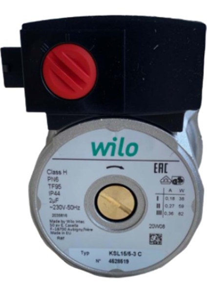 Pompa Motoru Wilo 82W (Grupsuz)