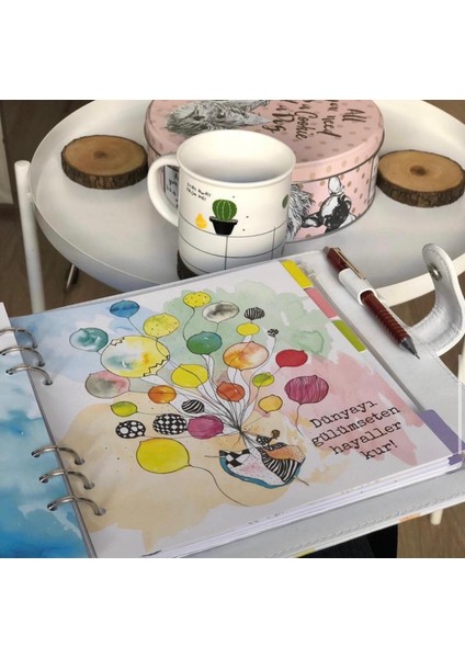 Tarihsiz Planner Organizer Ajanda indirimleri