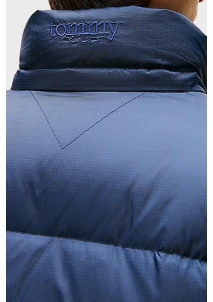 Relaxed Fit Çıkarılabilir Kapüşonlu Su Itici Şişme Mont Erkek Mont DM0DM22036 C1G fırsatları