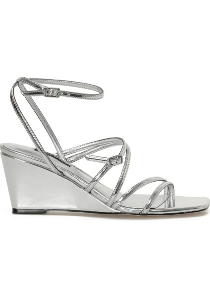Keamer3 3fx Gümüş Kadın Dolgu Topuk Sandalet fiyatları