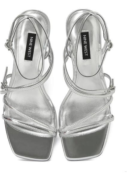 Keamer3 3fx Gümüş Kadın Dolgu Topuk Sandalet indirimleri