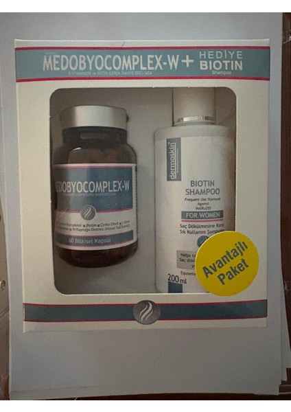Dermoskin Medobyocomplex-K For Women + Biotin Şampuan