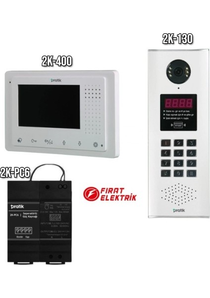 kart 10 Daire 4.3 Inç Görüntülü Paket