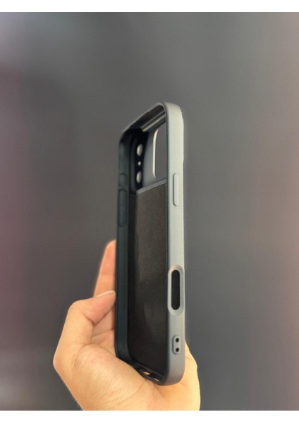 Iphone 17 Pro Uyumlu Siyah Sert Silikon ve Içi Kadife Magsafe Kılıf indirimleri