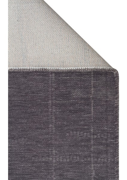 Liza Kilim Liz 02 Vizon Yumuşak Tuşeli Çamaşır Makinesinde Yıkanabilen Kaymaz Tabanlı Şık Kilim
