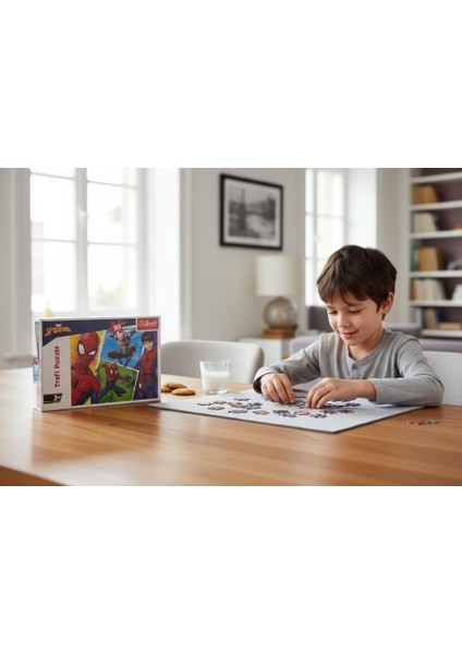 Trefl Marvel Spider-Man 30 Parça Puzzle - Çocuk Yapboz (3+ Yaş)