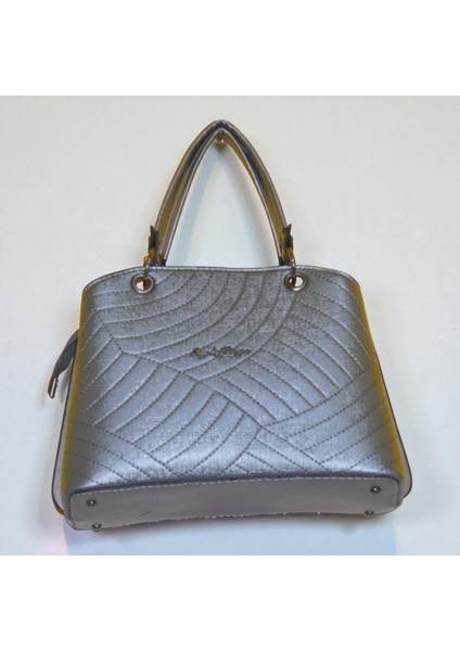 Kadın Kavis Dikişli Şık El ve Omuz Çantası – Modern Günlük Çanta