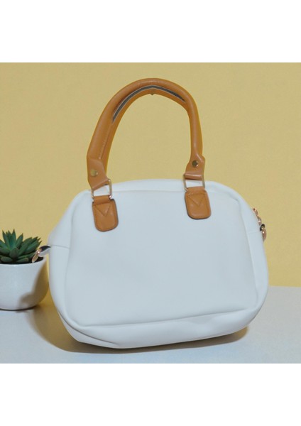 Kadın Beyaz Mini Kol & Omuz Çantası – Fermuarlı Şık Küçük Boy Askılı Çanta fiyatları