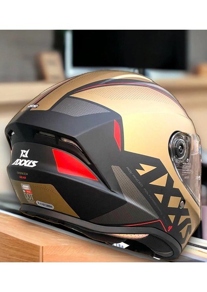 Draken S Gear A9 Matt Gold modelleri