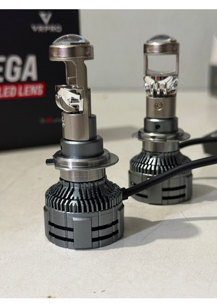 H7 Mercekli Mega 75WATT 22.000 Lümenled Farled Zenon Garantili Mercekli H7 Profesyonel Güçlü Aydınlaltma fiyatları