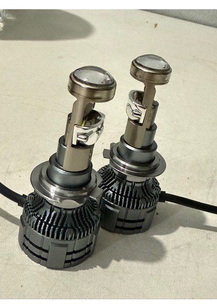H7 Mercekli Mega 75WATT 22.000 Lümenled Farled Zenon Garantili Mercekli H7 Profesyonel Güçlü Aydınlaltma indirimleri
