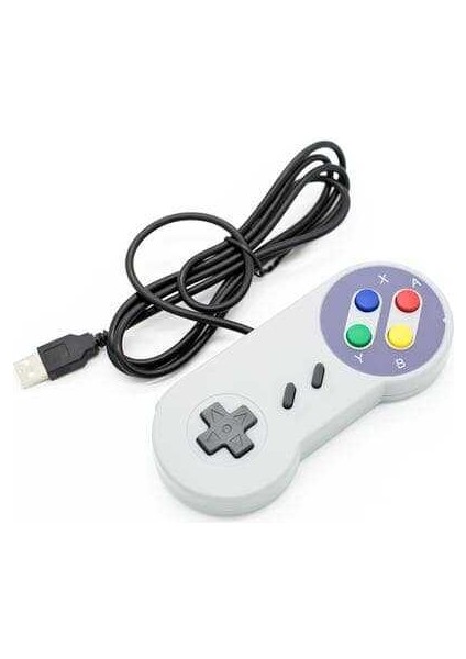 Raspberry Pi - Windows Pc-Mac Uyumlu USB Oyun Kolu - 2'li