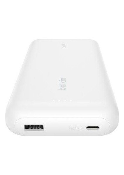 BPB024FQWH Boostcharge 20.000 Mah 30W Entegre Usb-C Kablolu Powerbank – Beyaz indirimleri