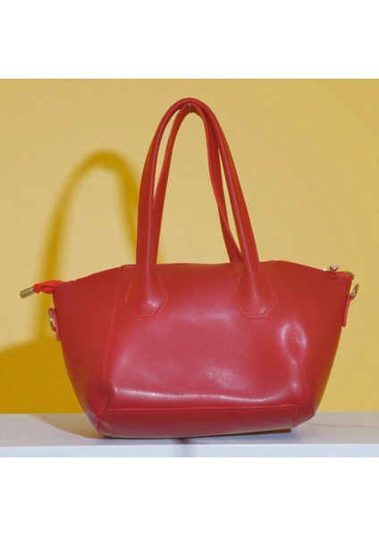 Kadın Kırmızı Büyük Boy Kol ve Omuz Çantası – Askılı Geniş Model, Şık Günlük Çanta fiyatları