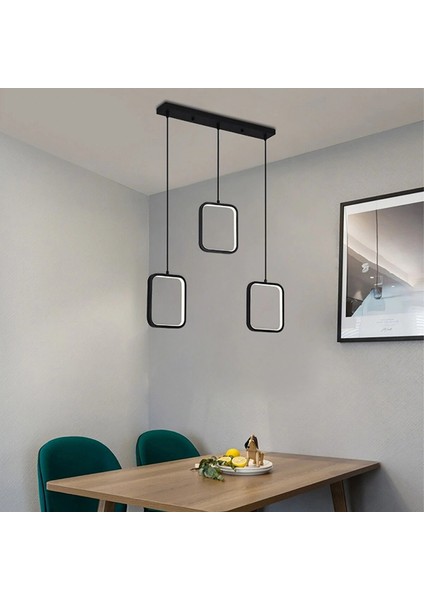 Symbol Sarkıt LED Avize 3X(30*30CM) modelleri