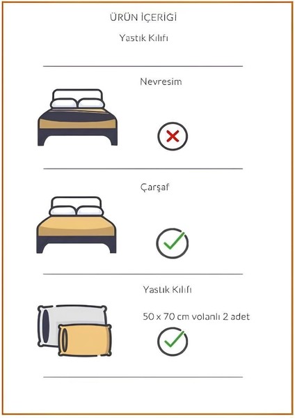 Çift Kişilik Otel Tipi Pamuk Saten Beyaz Lastikli Düz Çarşaf Takımı Orkide Homee Collection fırsatları