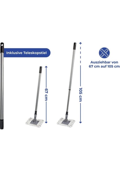 -4031020500-TELESKOPIK Saplı Dikdörtgen Mop modelleri