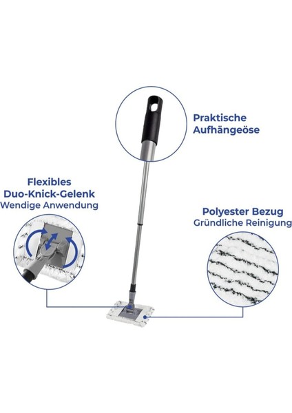 -4031020500-TELESKOPIK Saplı Dikdörtgen Mop fırsatları