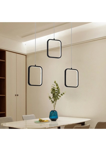 Symbol Sarkıt LED Avize 3X(20*20CM)