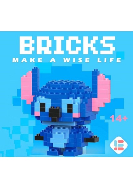 Stitch 3D Yapboz Figürü (146 Parça) | Nano Blok Koleksiyon Seti | Mini Bricks Hobi Oyuncak fiyatları