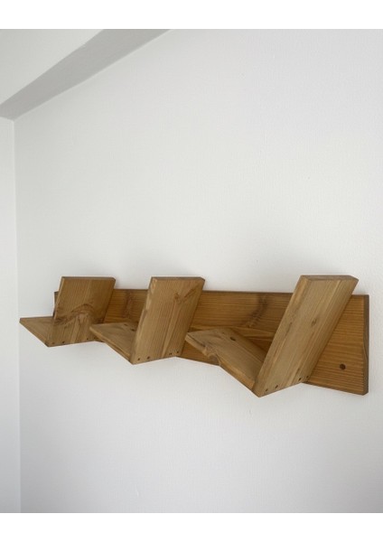 Doğal Ahşap Kitaplık, Dekoratif Tasarım Ahşap Vintage Kitaplık fırsatları