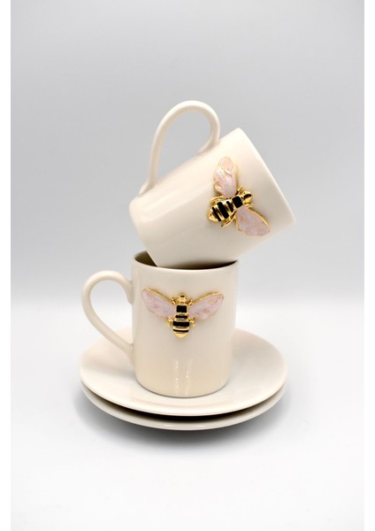 Porselen Arı Figürlü Kahve Fincanı fırsatları