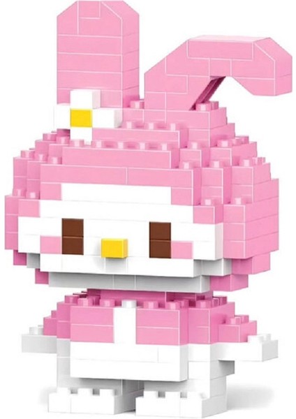 My Melody Sanrio 3D Yapboz Figürü (164 Parça) | Nano Blok Mini Bricks Seti Koleksiyon