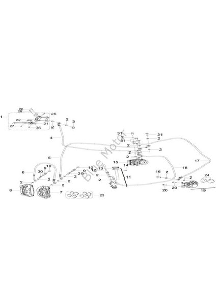 502-C Hidrolik Hortumu D