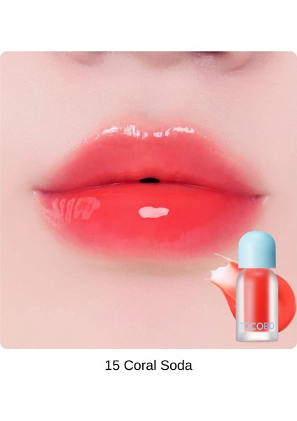 Juicy Berry Plumping Lip Oil 15 Coral Soda - Dolgunlaştırıcı Etkili Gloss Tipi Vegan Dudak Yağı fırsatları