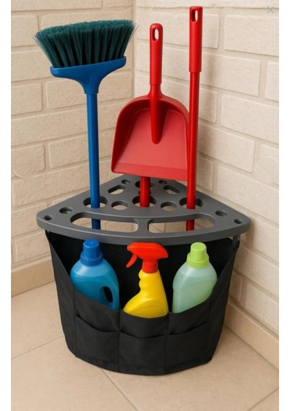 -88000801-BAHÇE Veya Temizlik Organizer-Faraş,mop,deterjan,tırmık,kürek Vb.