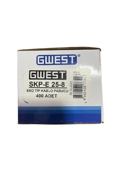 Eko Tip Kablo Pabucu Skp-E 25-8 Adet 400 fiyatları
