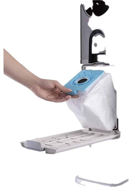 ET13490 Solara Tower Otomatik Toz Boşaltma Istasyonlu Şarjlı Süpürge fiyatları