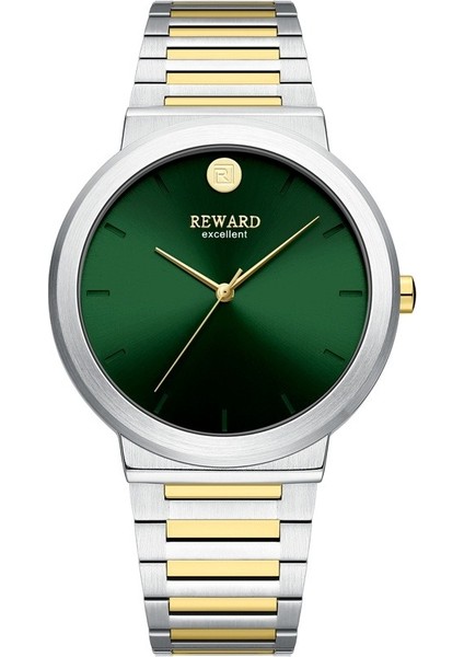 Gold Gümüş Çelik Kordon Erkek Kol Saati LA147365