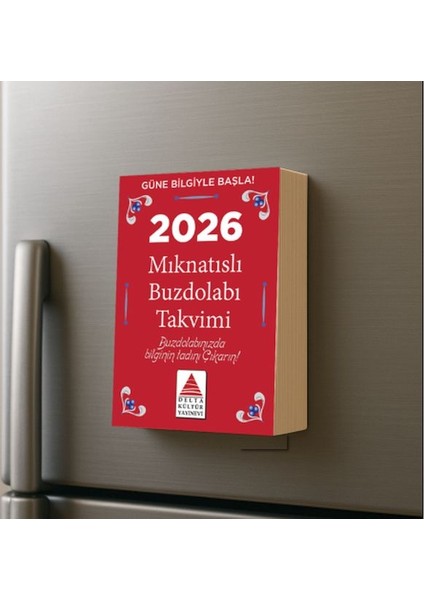 2026 Mıknatıslı Buzdolabı Takvimi