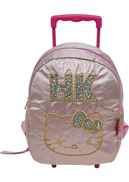 Hello Kitty Çekçekli Anaokulu Çantası