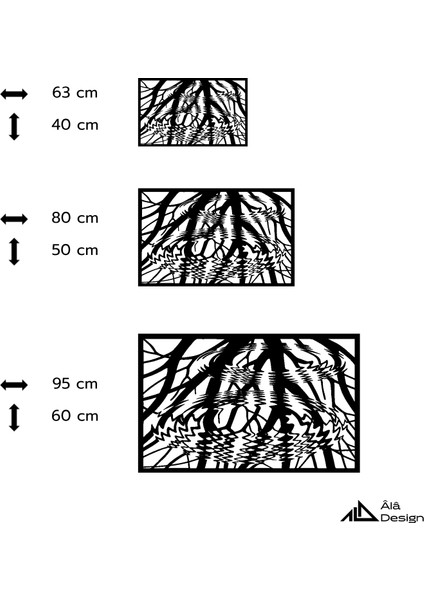 Suya Düşen Dallar Temalı Ahşap Duvar Tablosu indirimleri