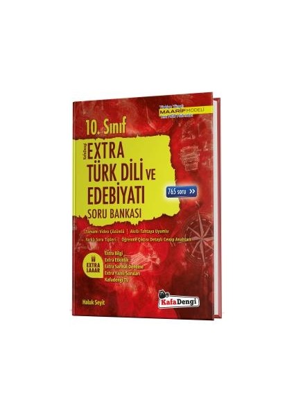 Dengi Yayınları 10.sınıf Extra Türk Dili ve Edebiyatı Soru Bankası Maarif Model