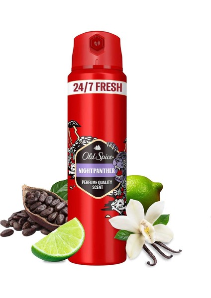 Night Panther Erkekler Için Deodorant Stick 50 ml ve 150 Deodorant + Nıvea Dudak Kremi Renksiz fiyatları