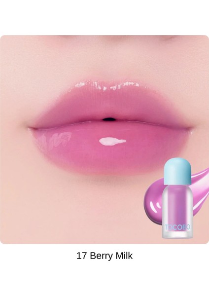 Juicy Berry Plumping Lip Oil 17 Berry Milk - Dolgunlaştırıcı Etkili Gloss Tipi Vegan Dudak Yağı fırsatları