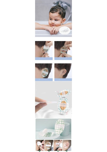 Turk Çocuk Banyo Kulak Koruyucu Su Geçirmez 20 Adet fiyatları