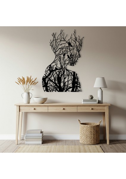 Içimde Büyüyen Ağaçlar Temalı Ahşap Duvar Tablosu fırsatları