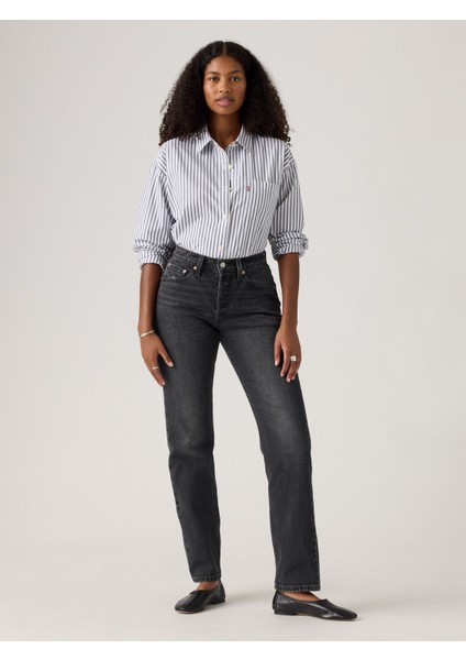 501 Curve Kadın Siyah Jean Kot Denım Pantolon 005K8-0001 fırsatları