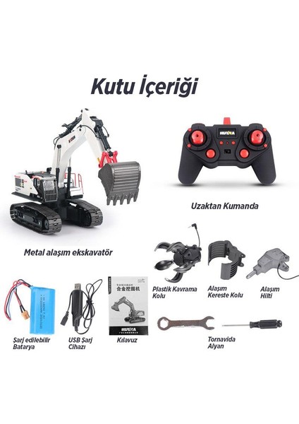 1594 1/14 Metal Ekskavatör indirimleri