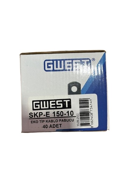 Eko Tip Kablo Pabucu Skp-E 150-10 Adet 40 fiyatları